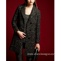 17PKCSC024 women double layer 100% cashmere wool coat